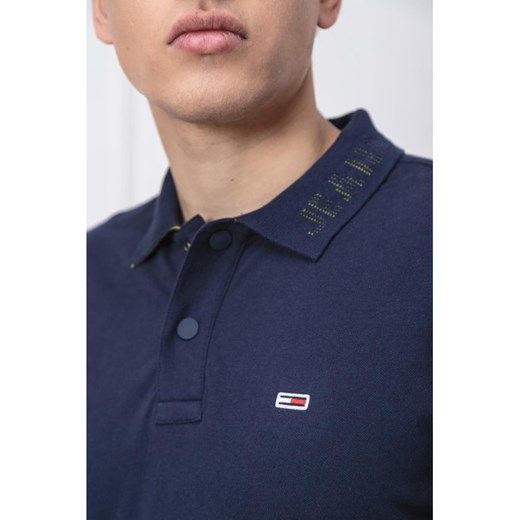 Tommy Jeans Polo TJM EMBOSSED COLLAR | Regular Fit Tommy Jeans L promocja Gomez Fashion Store