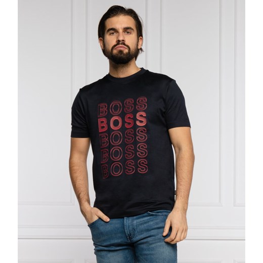 Boss T-shirt Tiburt 204 | Regular Fit | mercerised L Gomez Fashion Store