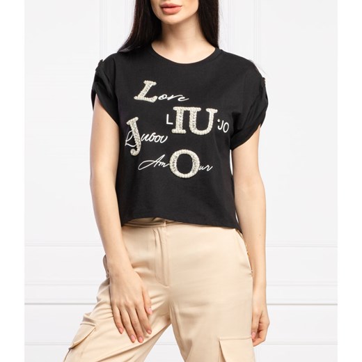 Liu Jo T-shirt | Loose fit Liu Jo 38 promocja Gomez Fashion Store