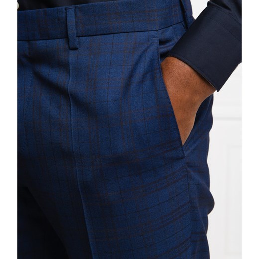 Boss Wełniane spodnie Genius5 | Slim Fit 50 wyprzedaż Gomez Fashion Store