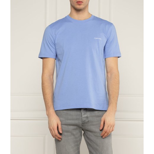 Calvin Klein T-shirt CHEST LOGO | Regular Fit Calvin Klein XL wyprzedaż Gomez Fashion Store