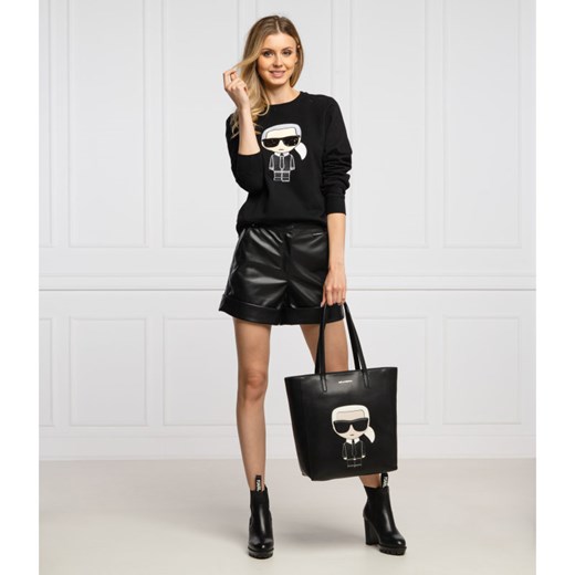 Karl Lagerfeld Bluza Ikonik Karl | Regular Fit Karl Lagerfeld XS Gomez Fashion Store okazja