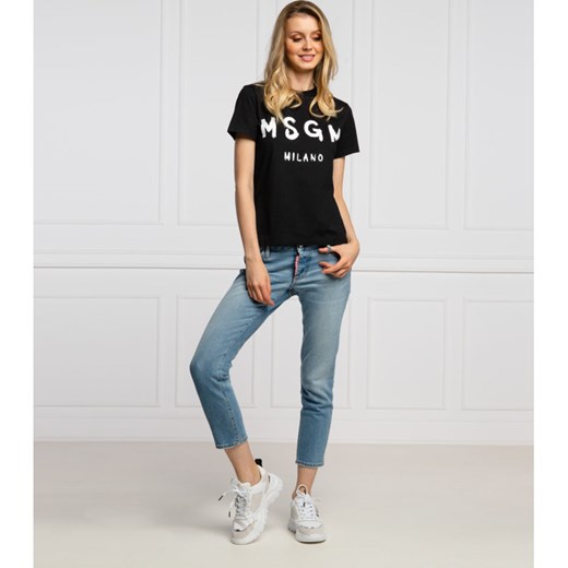 MSGM T-shirt | Regular Fit XS promocyjna cena Gomez Fashion Store