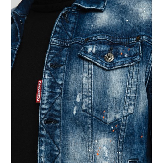 Dsquared2 Kurtka jeansowa Dan | Regular Fit Dsquared2 48 wyprzedaż Gomez Fashion Store