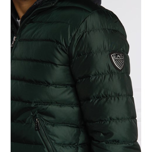 EA7 Puchowa kurtka | Regular Fit L okazja Gomez Fashion Store