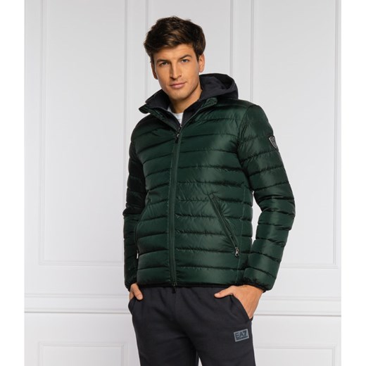 EA7 Puchowa kurtka | Regular Fit M okazja Gomez Fashion Store