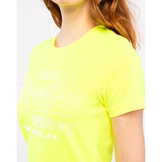 Superdry T-shirt VL OUTLINE POP ENTRY | Regular Fit Superdry XS Gomez Fashion Store promocyjna cena