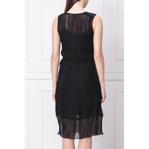 DKNY Sukienka SLVLS PLEATED WRAP D 38 okazyjna cena Gomez Fashion Store