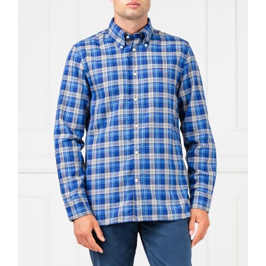 Tommy Hilfiger Koszula MELANGE MULTI CHECK | Regular Fit Tommy Hilfiger M Gomez Fashion Store okazja