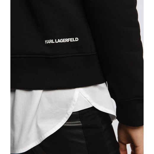 Karl Lagerfeld Bluza Ikonik Rhinestone | Regular Fit Karl Lagerfeld S Gomez Fashion Store wyprzedaż
