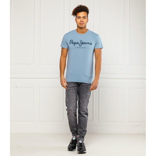 Pepe Jeans London T-shirt ORIGINAL STRETCH | Slim Fit XL okazyjna cena Gomez Fashion Store