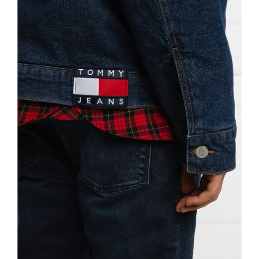 Tommy Jeans Kurtka jeansowa SHERPA | Oversize fit Tommy Jeans XL promocyjna cena Gomez Fashion Store