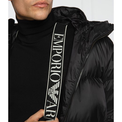 Emporio Armani Puchowa kurtka z szelkami | Regular Fit Emporio Armani 50 okazyjna cena Gomez Fashion Store