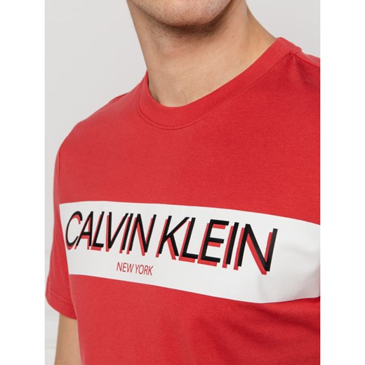 Calvin Klein T-shirt | Regular Fit Calvin Klein L okazyjna cena Gomez Fashion Store