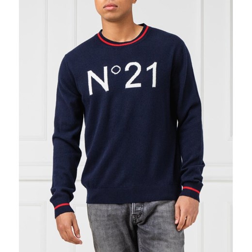 N21 Wełniany sweter | Regular Fit N21 52 promocja Gomez Fashion Store