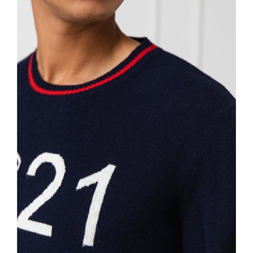 N21 Wełniany sweter | Regular Fit N21 54 okazja Gomez Fashion Store