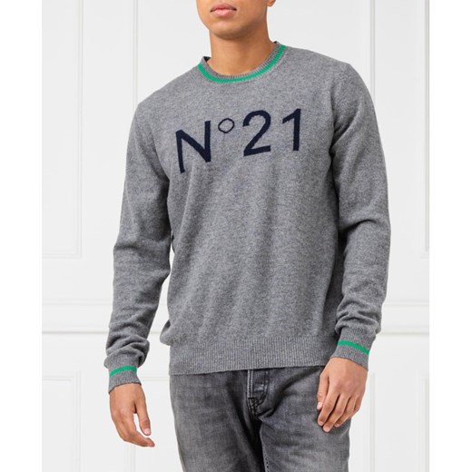 N21 Wełniany sweter | Regular Fit N21 50 promocja Gomez Fashion Store