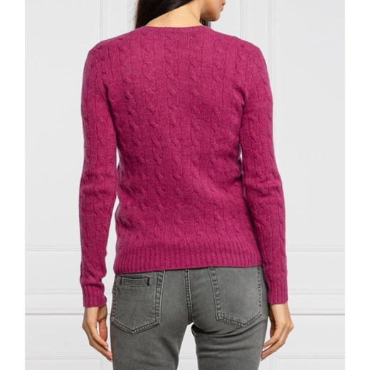 POLO RALPH LAUREN Wełniany sweter | Regular Fit | z dodatkiem kaszmiru Polo Ralph Lauren S Gomez Fashion Store okazyjna cena
