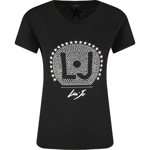 Liu Jo T-shirt | Regular Fit Liu Jo 34 wyprzedaż Gomez Fashion Store