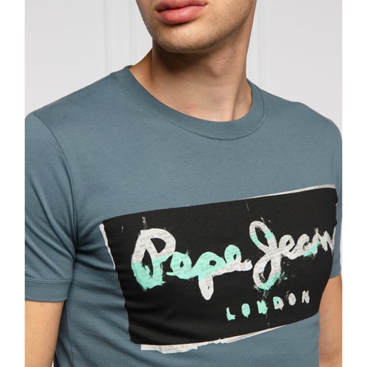 Pepe Jeans London T-shirt POPLAR | Slim Fit XXL promocyjna cena Gomez Fashion Store