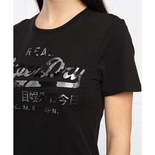 Superdry T-shirt PHOTO ROSE ENTRY | Regular Fit Superdry S okazja Gomez Fashion Store