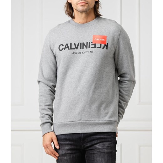 Calvin Klein Bluza TEXT REVERSE LOGO | Regular Fit Calvin Klein L wyprzedaż Gomez Fashion Store