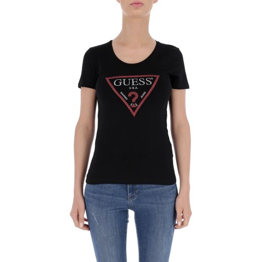 GUESS JEANS T-shirt SS CN BASIC TRIANGLE | Slim Fit XS okazja Gomez Fashion Store