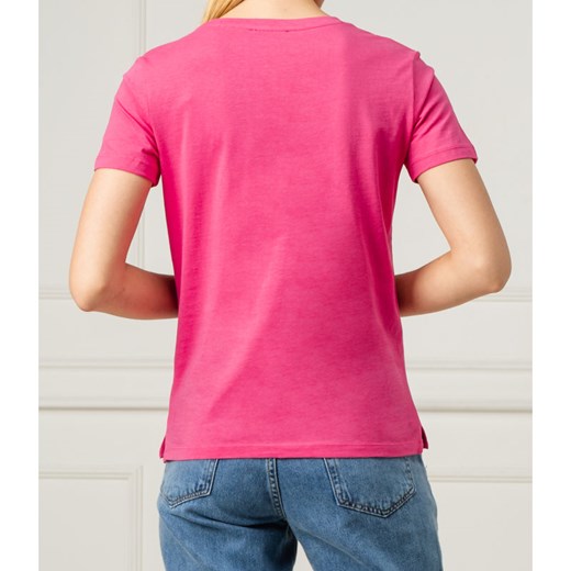GUESS JEANS T-shirt BASIC TRIANGLE | Regular Fit XS wyprzedaż Gomez Fashion Store