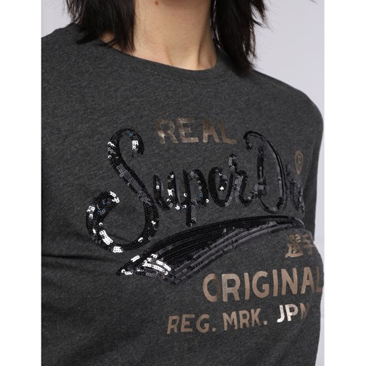 Superdry T-shirt SCRIPT | Slim Fit Superdry XS Gomez Fashion Store okazja