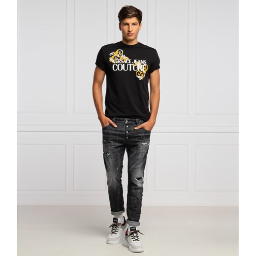 Versace Jeans Couture T-shirt | Slim Fit L wyprzedaż Gomez Fashion Store