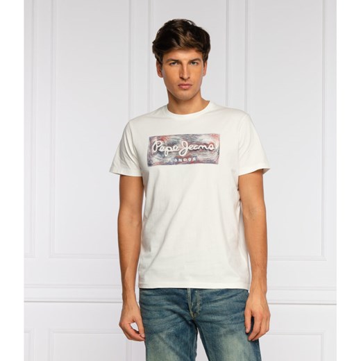 Pepe Jeans London T-shirt ALMOS | Regular Fit XL wyprzedaż Gomez Fashion Store