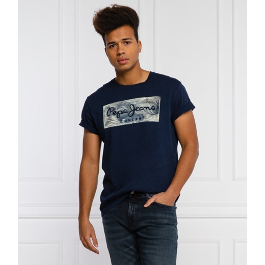 Pepe Jeans London T-shirt ALMOS | Regular Fit L wyprzedaż Gomez Fashion Store