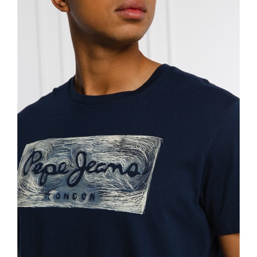 Pepe Jeans London T-shirt ALMOS | Regular Fit XL promocja Gomez Fashion Store