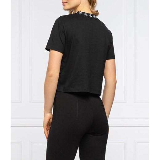 CALVIN KLEIN JEANS T-shirt | Cropped Fit S wyprzedaż Gomez Fashion Store