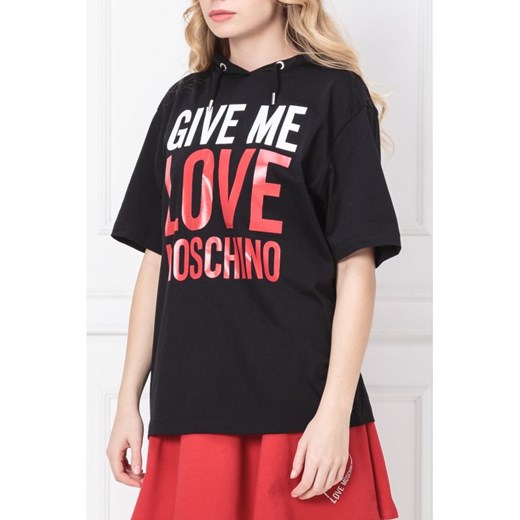Love Moschino T-shirt | Regular Fit Love Moschino 36 Gomez Fashion Store wyprzedaż