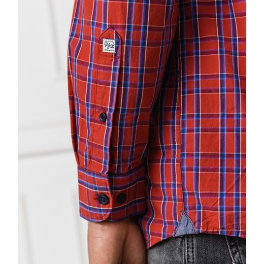 Pepe Jeans London Koszula ERNEST | Slim Fit L wyprzedaż Gomez Fashion Store