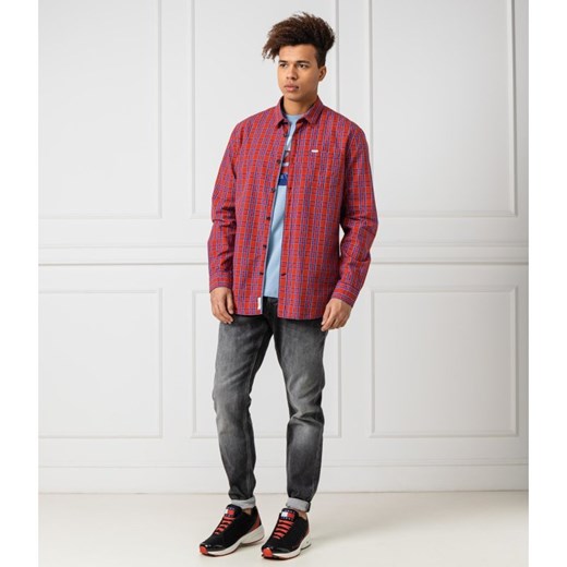 Pepe Jeans London Koszula ERNEST | Slim Fit L wyprzedaż Gomez Fashion Store