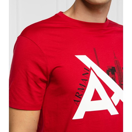 Armani Exchange T-shirt | Regular Fit | pima Armani Exchange L okazja Gomez Fashion Store