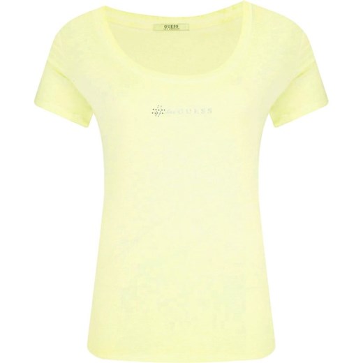 GUESS JEANS T-shirt HASHTAG | Oversize fit S wyprzedaż Gomez Fashion Store