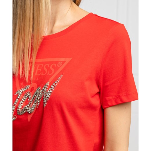 GUESS JEANS T-shirt ICON | Regular Fit XS okazja Gomez Fashion Store
