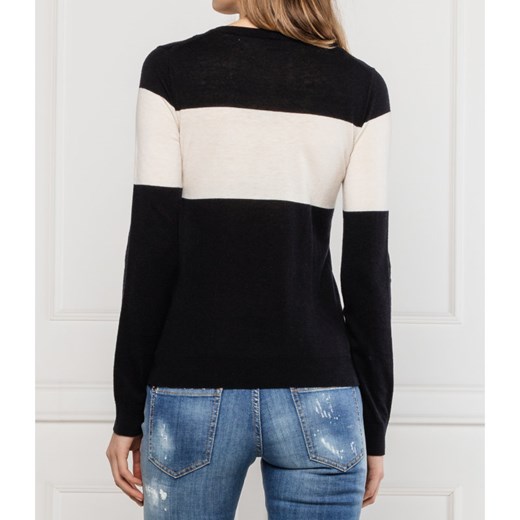 N21 Wełniany sweter | Regular Fit | z dodatkiem jedwabiu N21 36 wyprzedaż Gomez Fashion Store