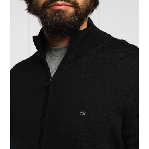 Calvin Klein Wełniany sweter | Regular Fit Calvin Klein M okazyjna cena Gomez Fashion Store