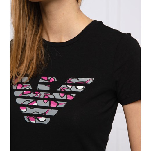 Emporio Armani T-shirt | Slim Fit Emporio Armani 38 Gomez Fashion Store wyprzedaż