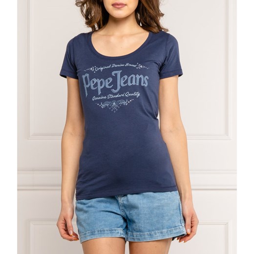 Pepe Jeans London T-shirt BUFFI | Regular Fit S Gomez Fashion Store promocja