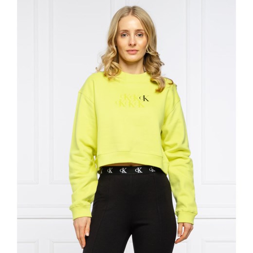Żółta bluza damska Calvin Klein 