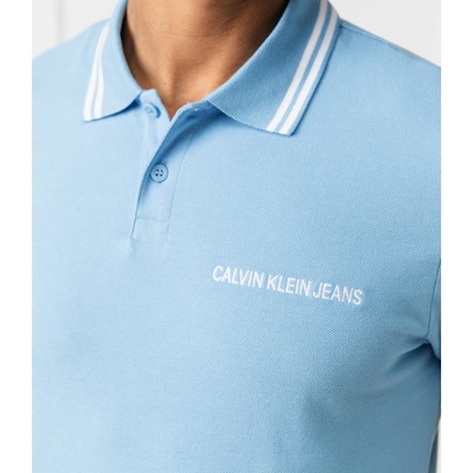 CALVIN KLEIN JEANS Polo | Regular Fit | pique XL okazja Gomez Fashion Store