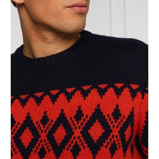 Pepe Jeans London Sweter JHON | Regular Fit | z dodatkiem wełny L okazyjna cena Gomez Fashion Store