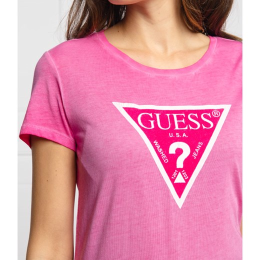 GUESS JEANS T-shirt LAVINIA | Regular Fit L wyprzedaż Gomez Fashion Store