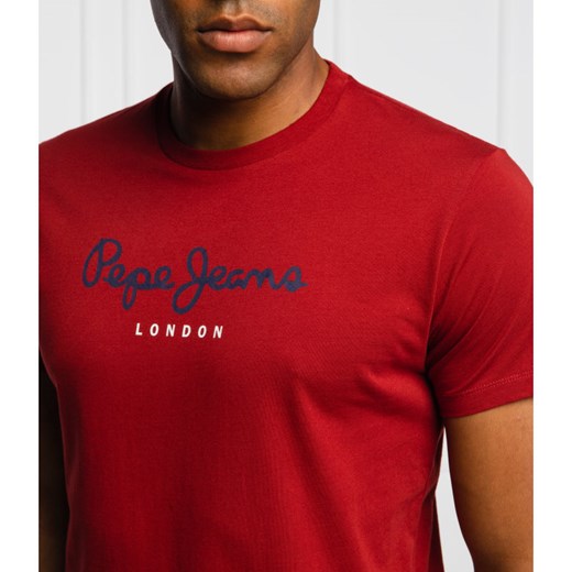 Pepe Jeans London T-shirt EGGO | Regular Fit S wyprzedaż Gomez Fashion Store
