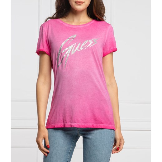 GUESS JEANS T-shirt IVONNE | Regular Fit M okazja Gomez Fashion Store